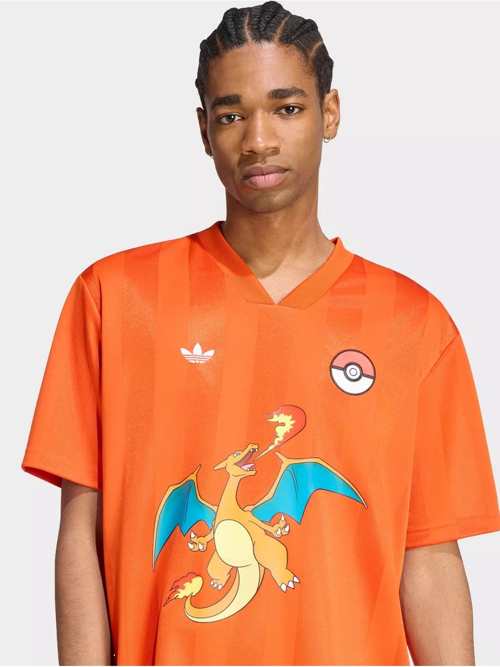 🔥 ADIDAS x POKÉMON CHARIZARD JERSEY ORANGE 🔥